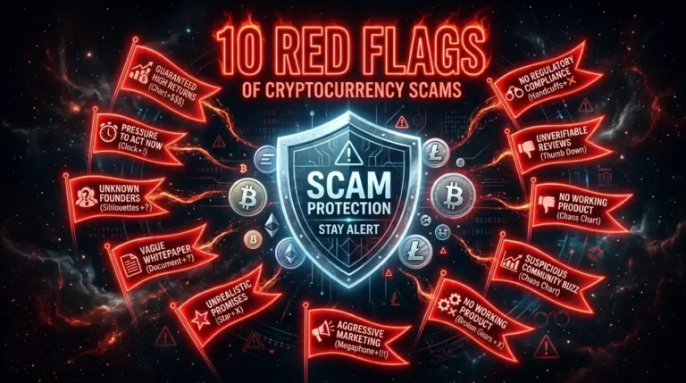 How to avoid crypto scams 10 red flags warning signs 2026 protection guide