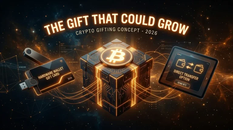 How to buy crypto as a gift 2026 Bitcoin hardware wallet gift card methods