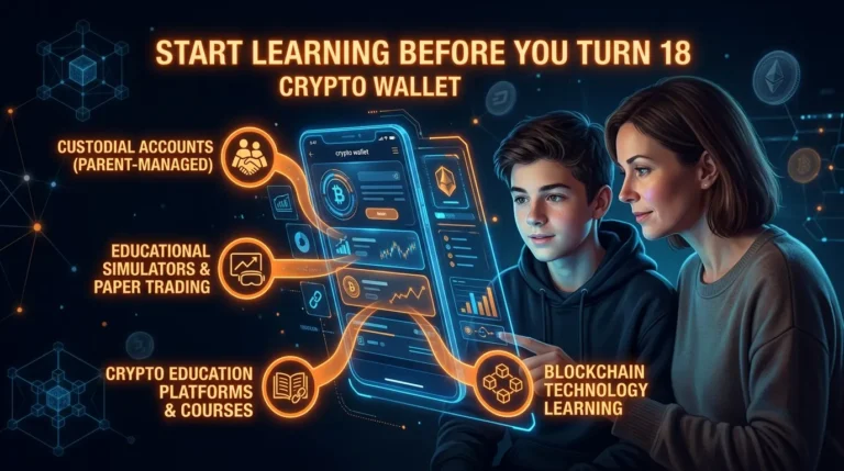 How to buy crypto under 18 legal options teens parents custodial 2026