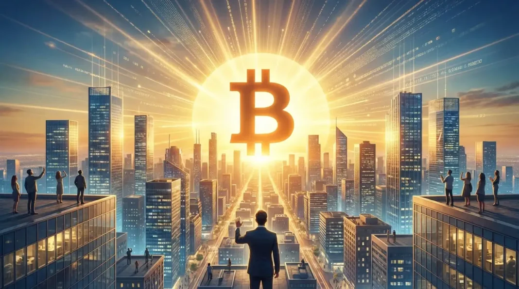 What Is Bitcoin (BTC)? The Complete Guide for Beginners in 2026 Bitcoin BTC complete guide beginners 2026 rising over city skyline