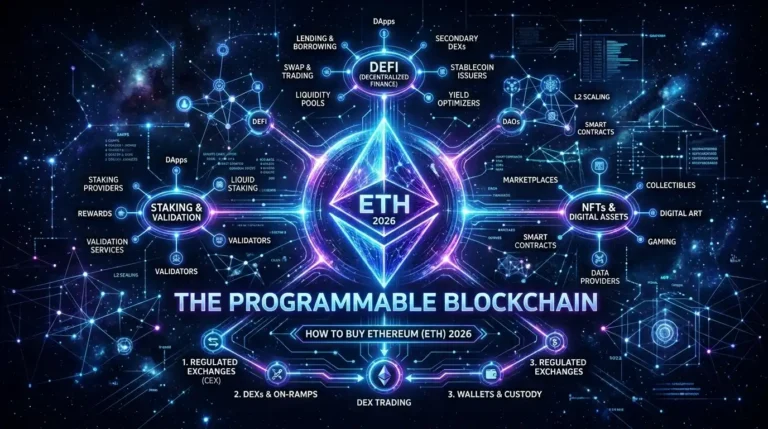 How to buy Ethereum ETH step by step guide 2026 DeFi staking
