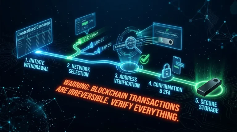 How to withdraw crypto from an exchange safely — step-by-step guide