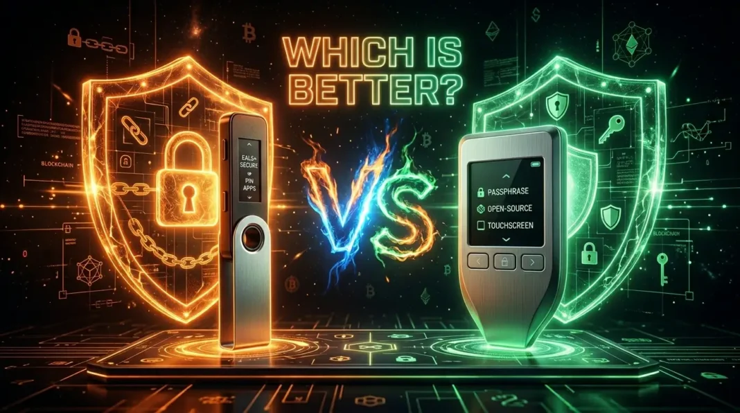 Ledger vs Trezor: Which Hardware Wallet Is Better in 2026? Ledger vs Trezor hardware wallet comparison 2026 — which one is better