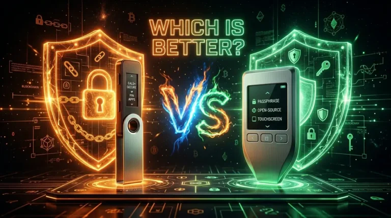 Ledger vs Trezor hardware wallet comparison 2026 — which one is better