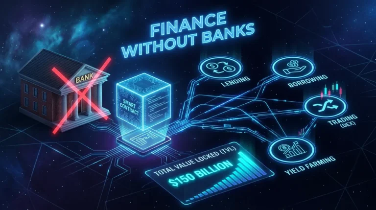 What is DeFi — decentralized finance explained for beginners