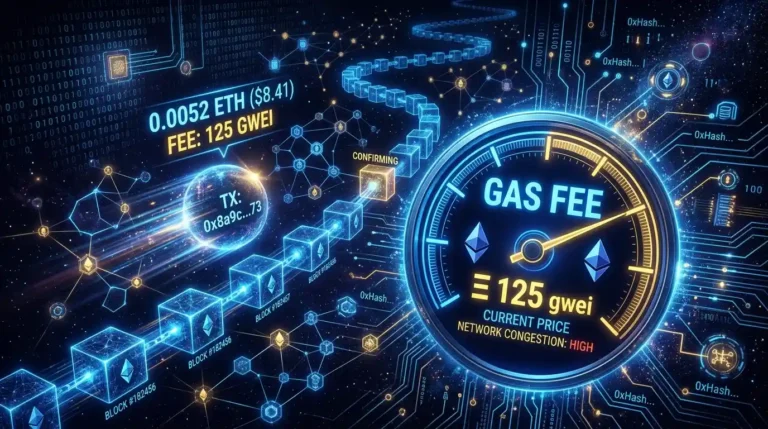 What is a gas fee crypto Ethereum transaction costs explained 2026